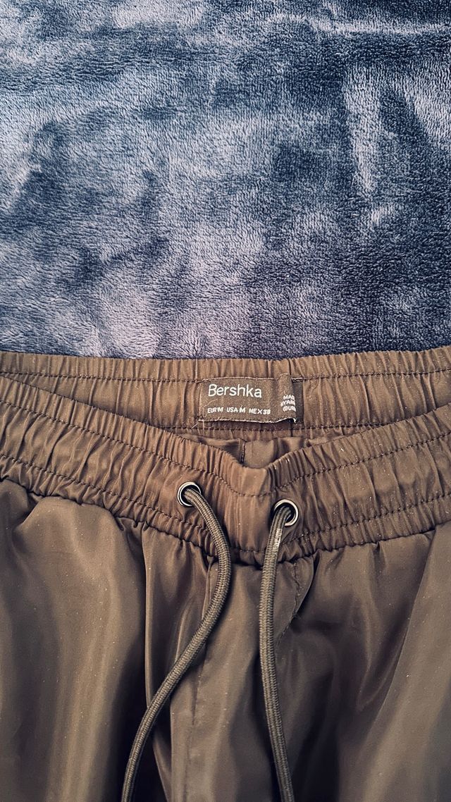 Pantalón Chándal Desmontable Negro/Rojo