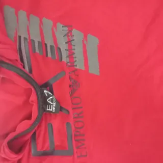 Maglia Emporio Armani EA7 Rossa
