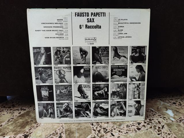 Vinilo Fausto Papetti 6ª Raccolta