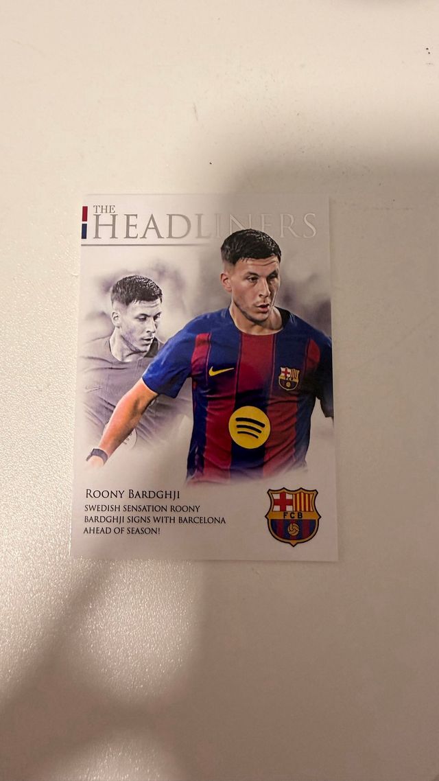 Futera FC Barcelona Roony The Headliners /499