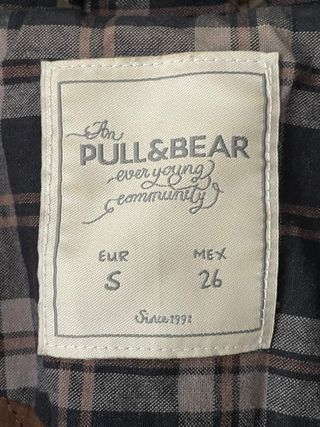 Chaqueta Pull&Bear verde militar T. S