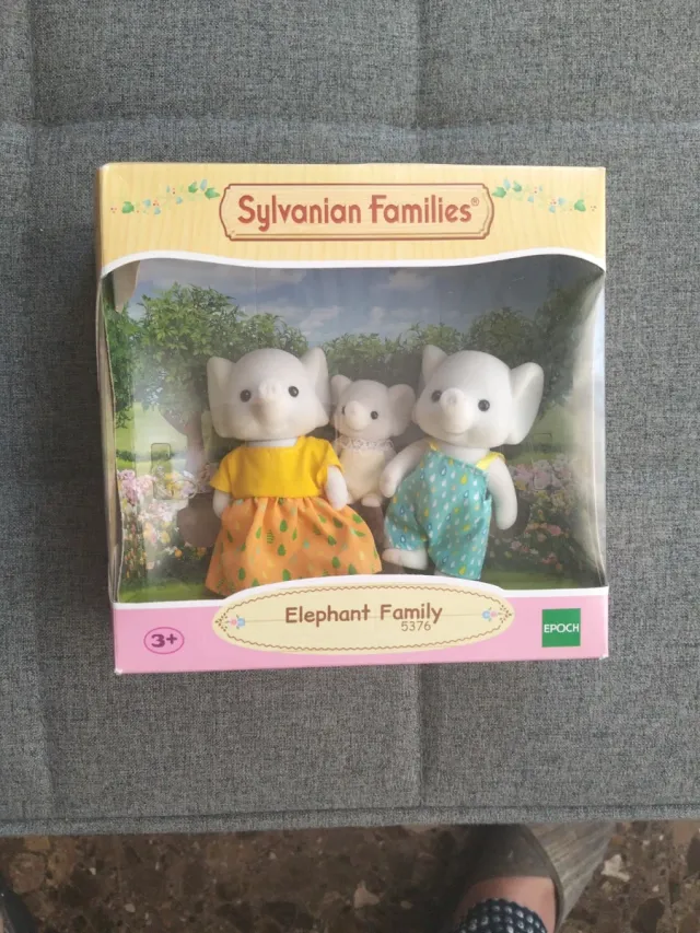 Familia Elefantes Sylvanian Families