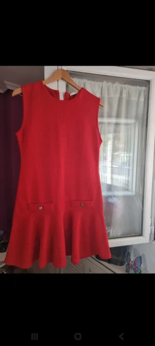 Vestido Rojo Zara