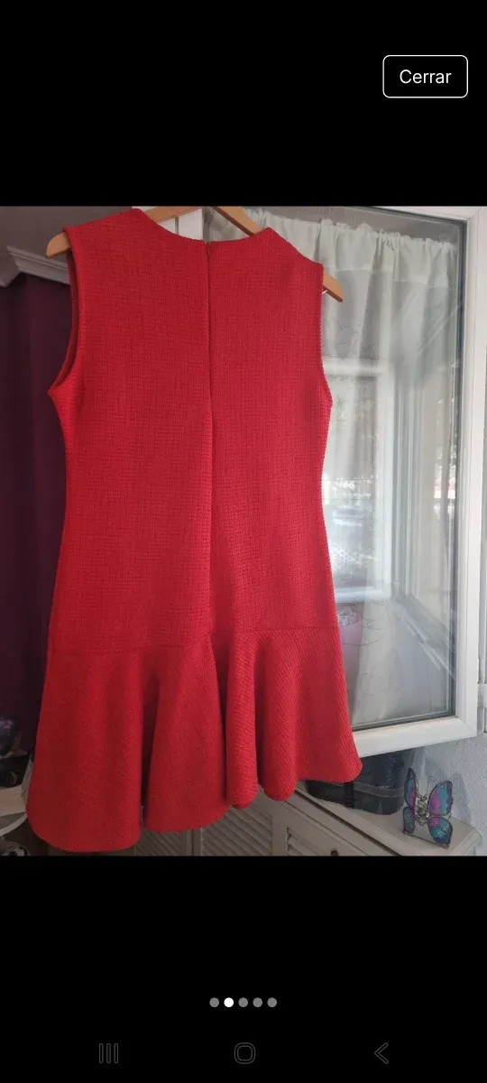 Vestido Rojo Zara