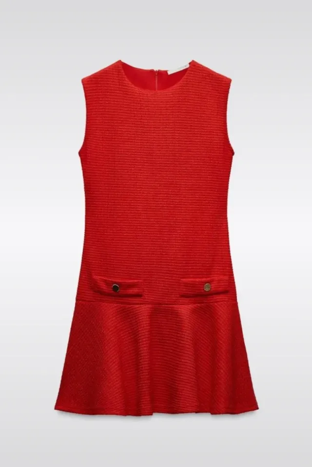 Vestido Rojo Zara