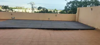 Tarima modular con luces haz tú oferta