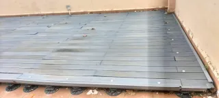 Tarima modular con luces haz tú oferta