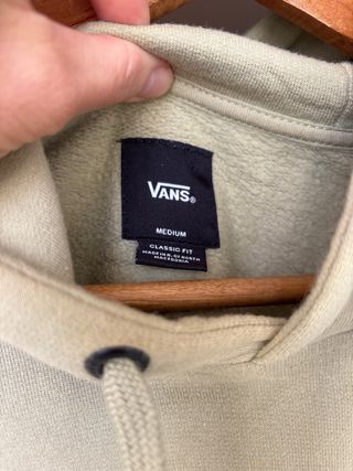 Sudadera Vans T.M Verde/Beige