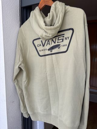 Sudadera Vans T.M Verde/Beige
