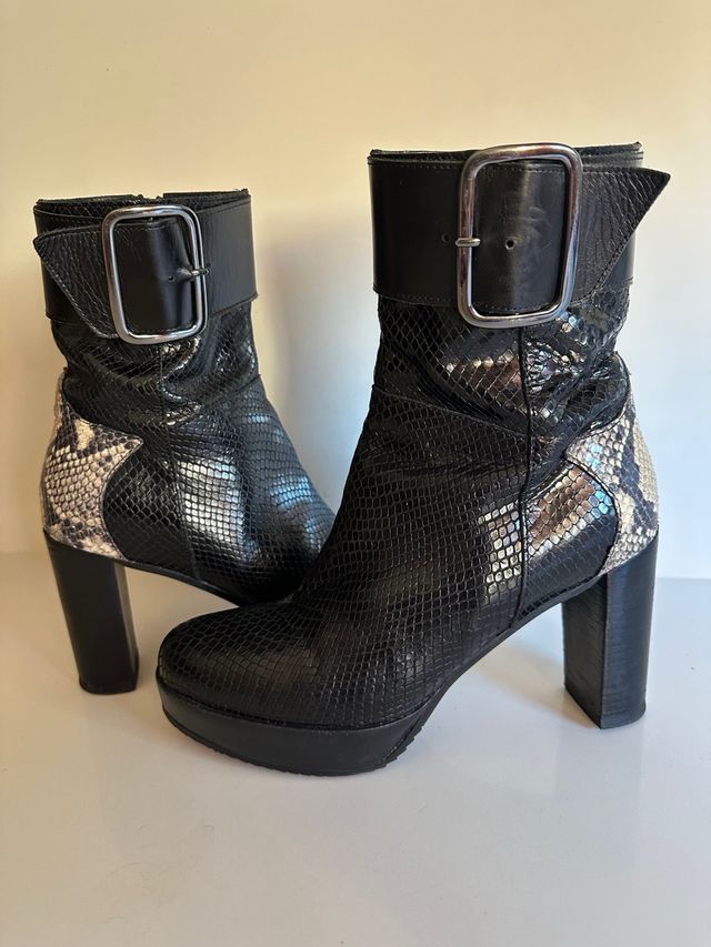 Botines C-Doux Piel Talla 37