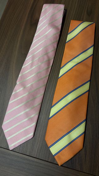 Corbatas de rayas hombre