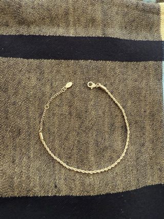 Pulsera de mujer baño oro 18 quilates 