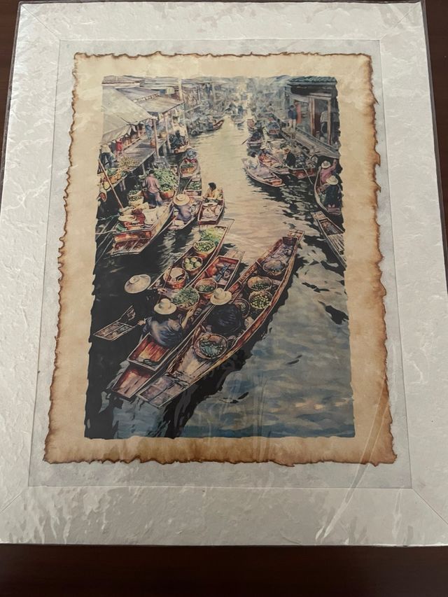 Lámina de mercado flotante