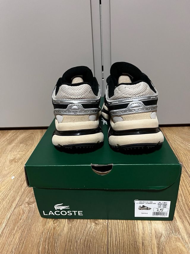 Zapatillas Lacoste LT Tan/Blk Talla 41