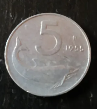 5 Lire 1955