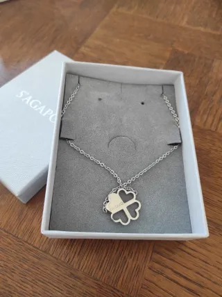 Vendo Collana S'agapò quadrifoglio donna, nuova