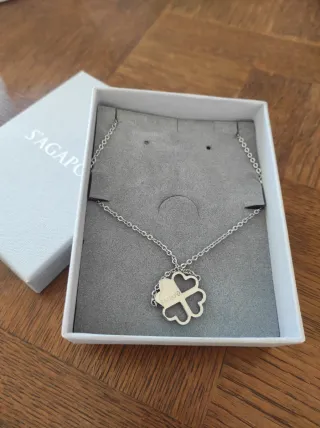 Vendo Collana S'agapò quadrifoglio donna, nuova