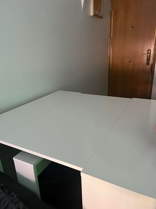 Mesa Comedor Extensible Blanca Leroy Merlin