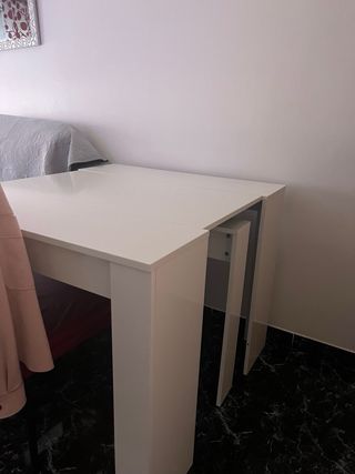 Mesa Comedor Extensible Blanca Leroy Merlin