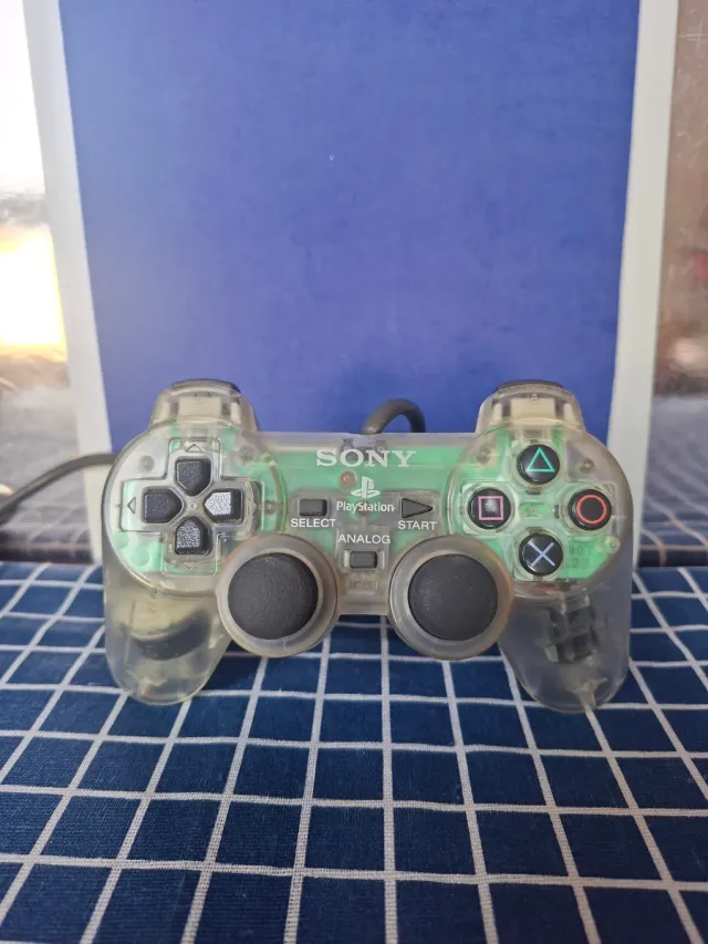 PS1 ORIGINAL MANDO JOYSTICK TRANSLUCIDO
