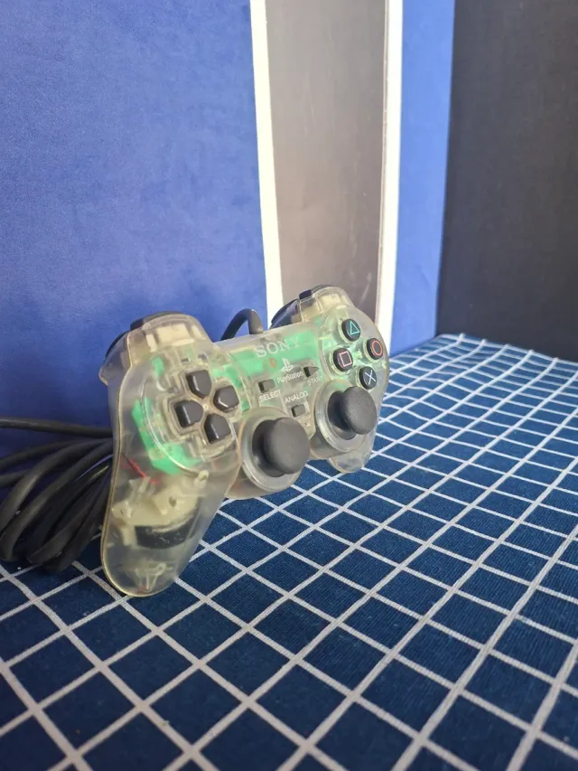 PS1 ORIGINAL MANDO JOYSTICK TRANSLUCIDO