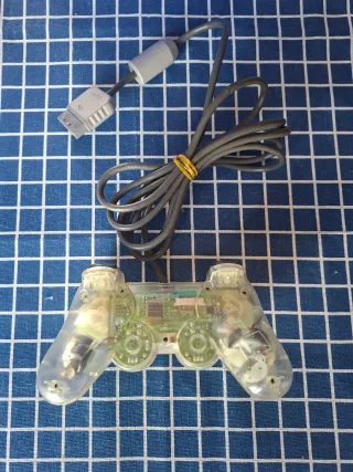 PS1 ORIGINAL MANDO JOYSTICK TRANSLUCIDO