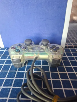 PS1 ORIGINAL MANDO JOYSTICK TRANSLUCIDO