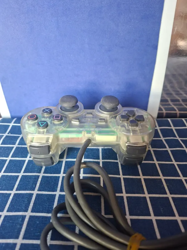 PS1 ORIGINAL MANDO JOYSTICK TRANSLUCIDO