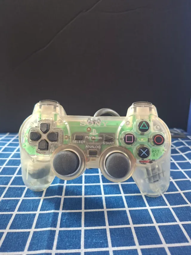 PS1 ORIGINAL MANDO JOYSTICK TRANSLUCIDO