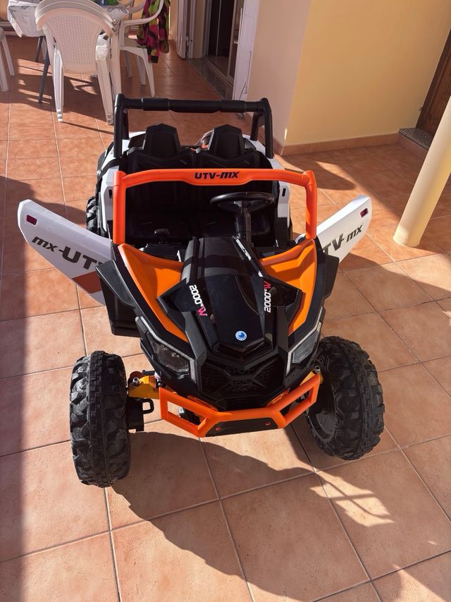 Coche Buggy UTV-MX Naranja Todoterreno