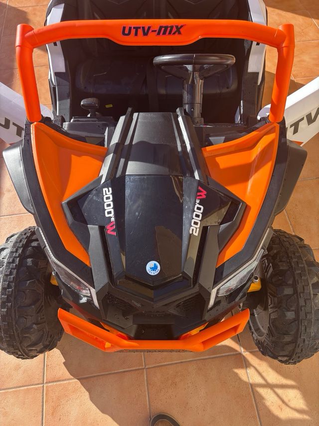Coche Buggy UTV-MX Naranja Todoterreno