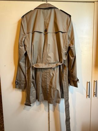 Gabardina Burberry Beige Hombre
