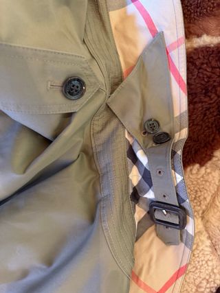 Gabardina Burberry Beige Hombre
