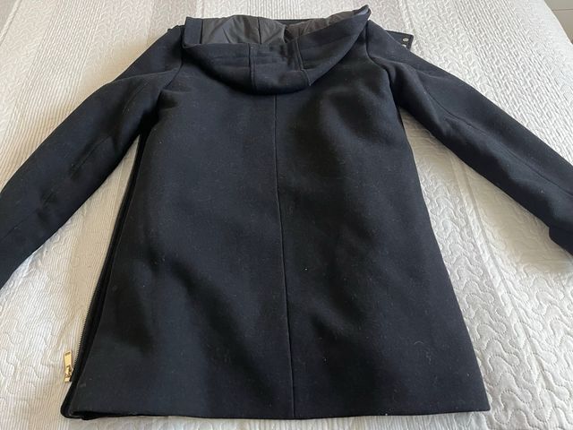 Abrigo Mango Negro Talla S