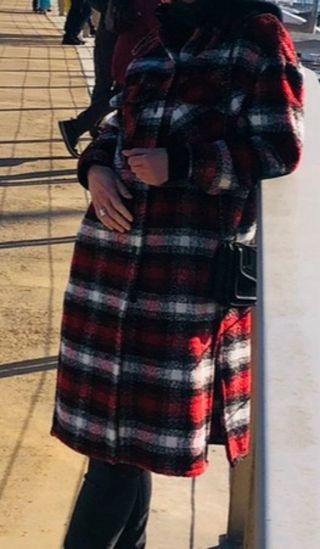 Sobrecamisa cuadros Zara Talla S