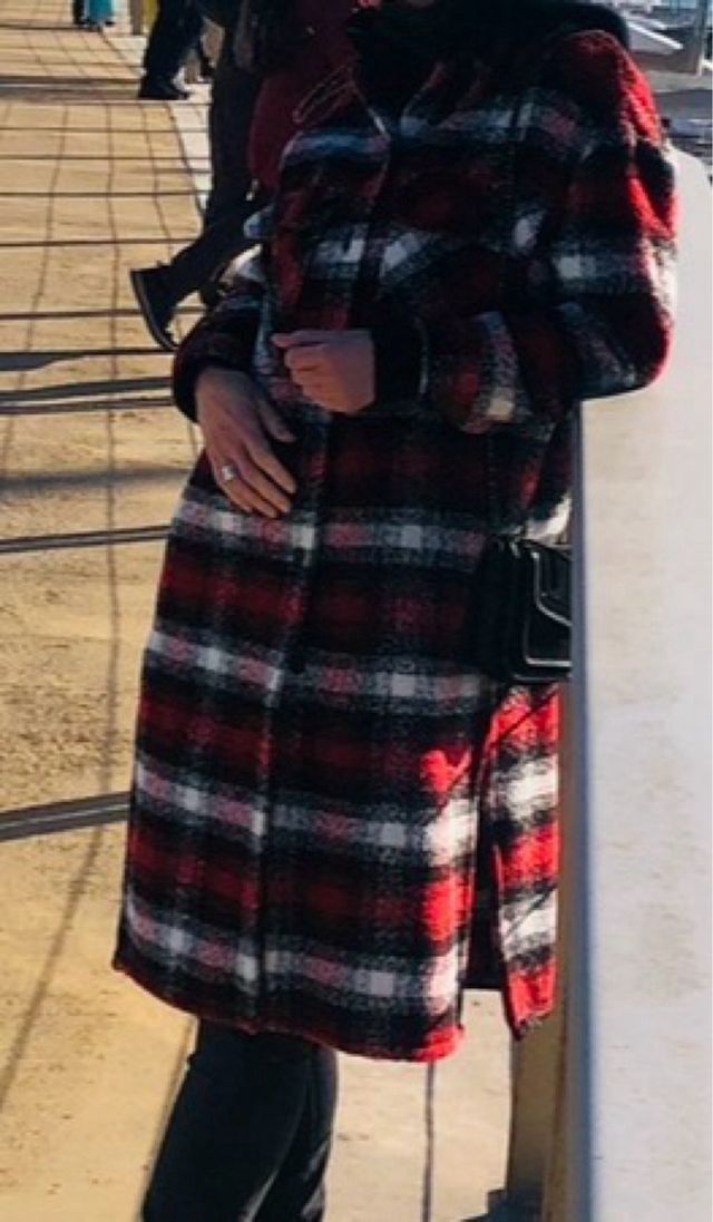 Sobrecamisa cuadros Zara Talla S