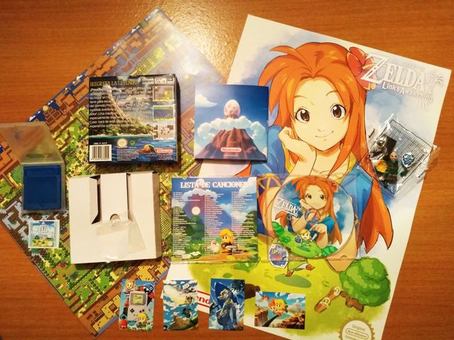 Zelda Link's Awakening DX Arte Remake Game Boy