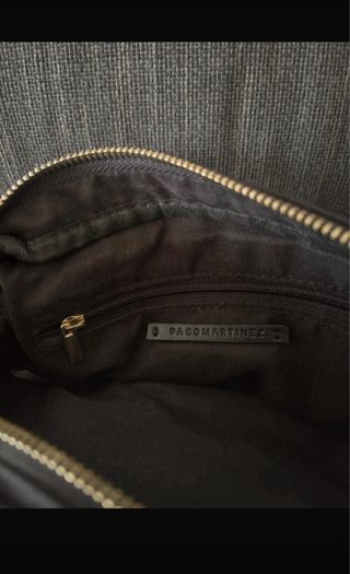 Bolso Paco Martinez Negro Nylon