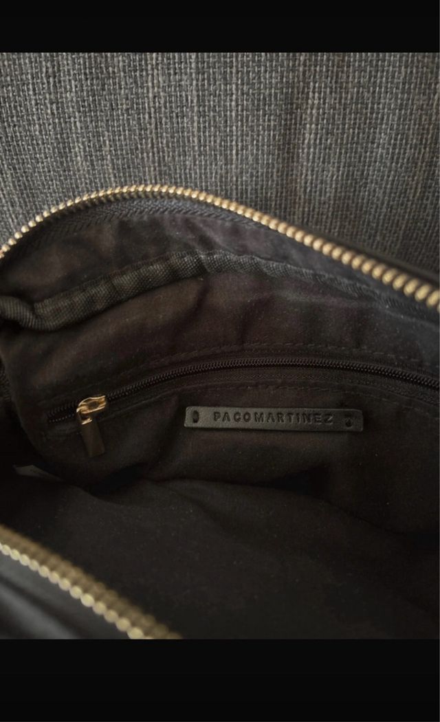 Bolso Paco Martinez Negro Nylon