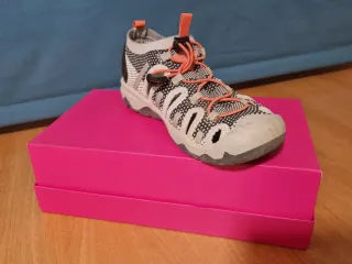 Zapatillas senderismo verano gris talla 38 mujer