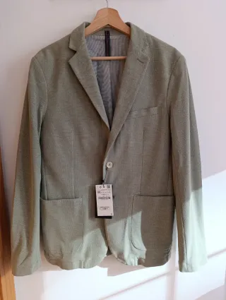 Americana verde Zara