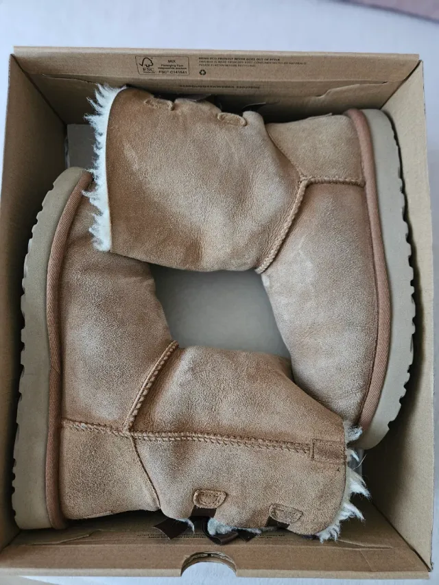 Botas UGG Bailey Bow Talla 38 Marrones. Originales