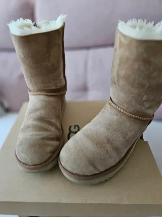 Botas UGG Bailey Bow Talla 38 Marrones. Originales