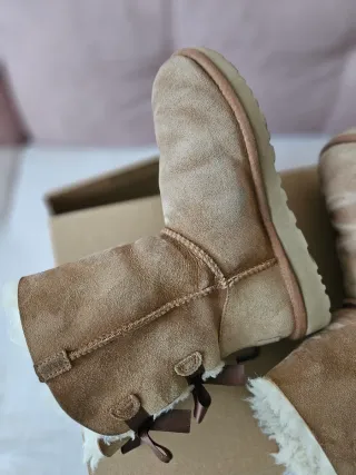Botas UGG Bailey Bow Talla 38 Marrones. Originales