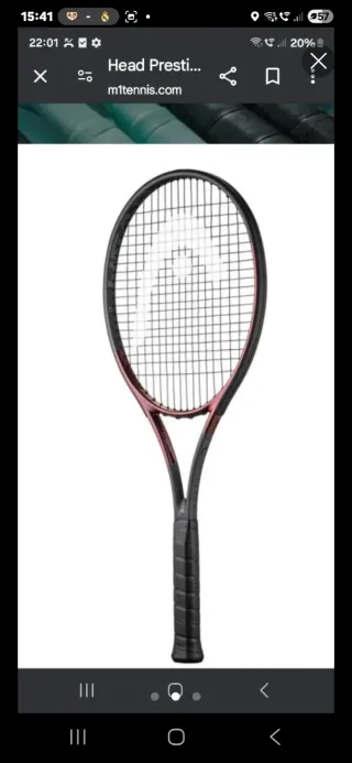 Head Prestige 315 grs. Raquetas de Tenis