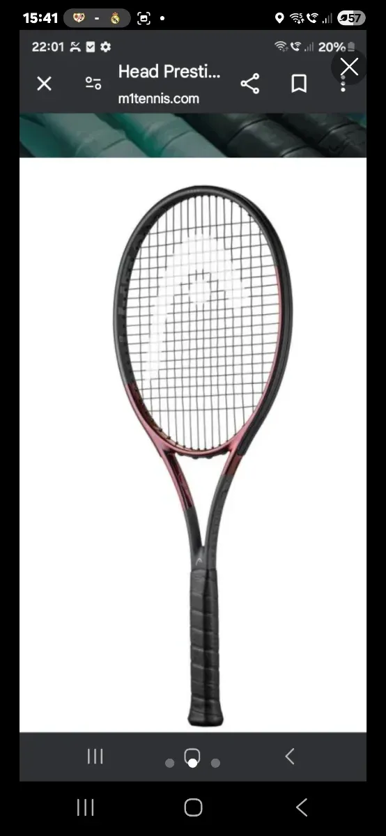 Head Prestige 315 grs. Raquetas de Tenis