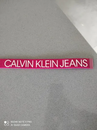 Cintura Calvin Klein Jeans Rossa da bambino