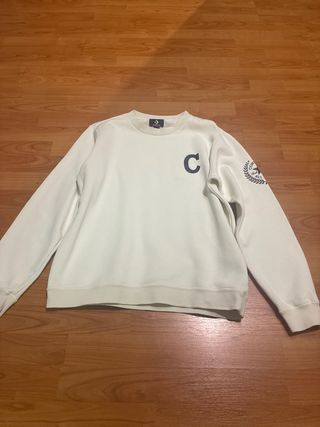 Sudadera Converse C Negra y Blanca