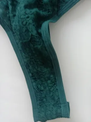 Body de encaje Shein verde sin estrenar