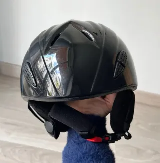 Casco de esquí TecnoPro negro